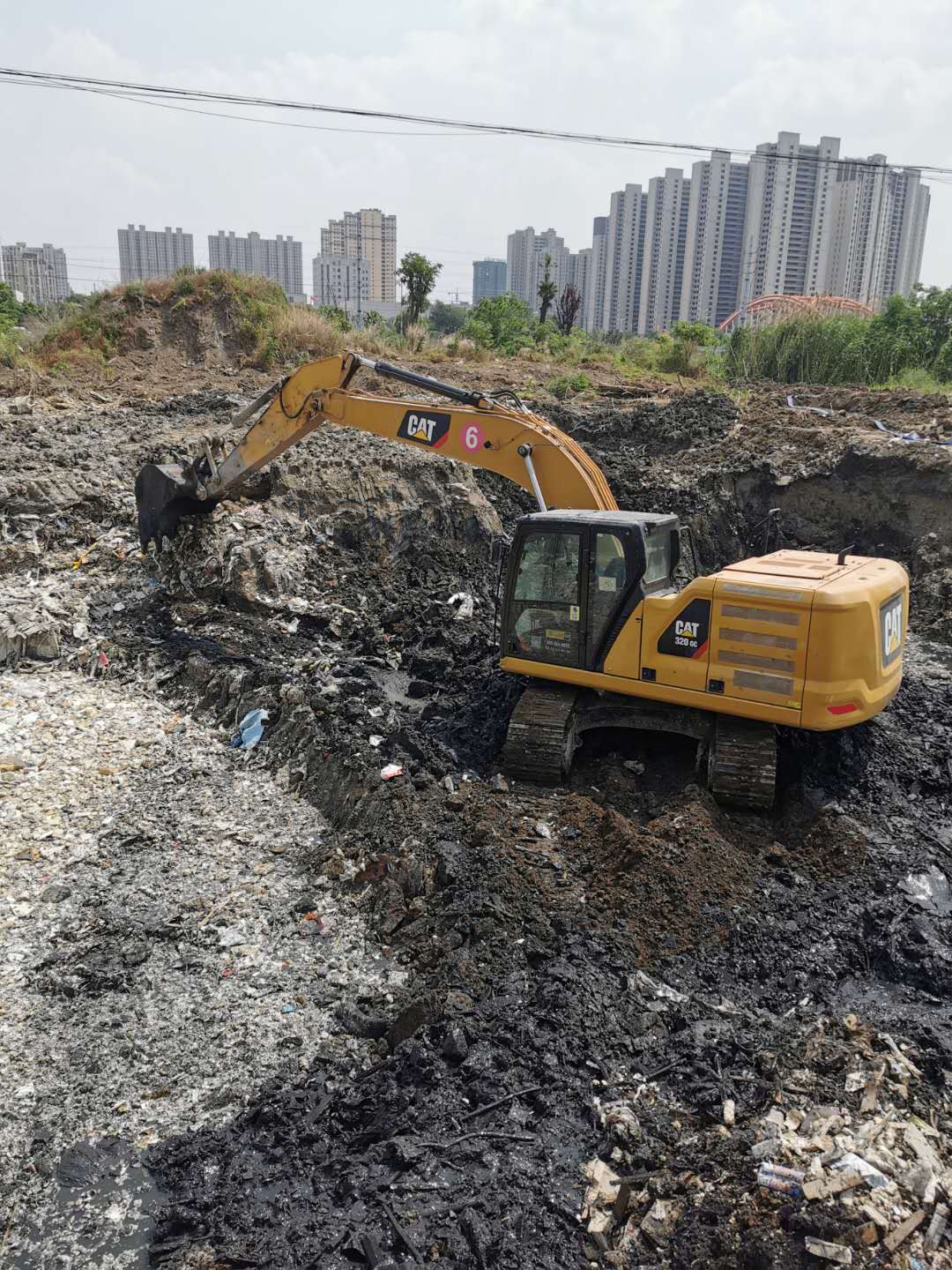 高邮经济开发区土方外运回填及场地平整项目